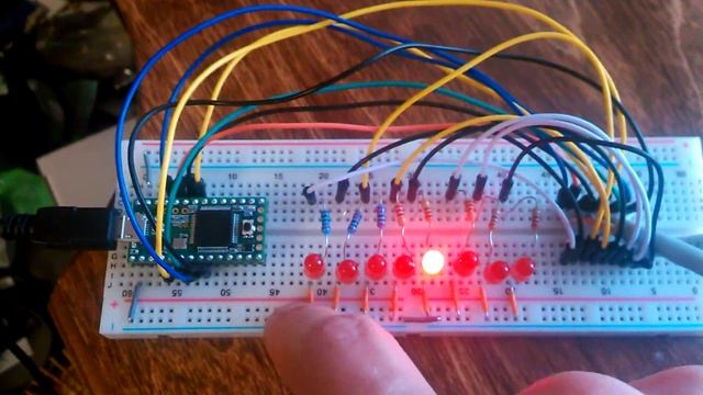 Тестер витой пары из МК Teensy 3.1 смотреть онлайн