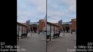 Samsung Galaxy S22 Ultra против Samsung Galaxy S21 Ultra Сравнение камер