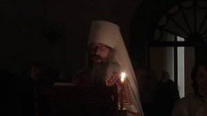 Чтение канона предпразднства Рождества Христова