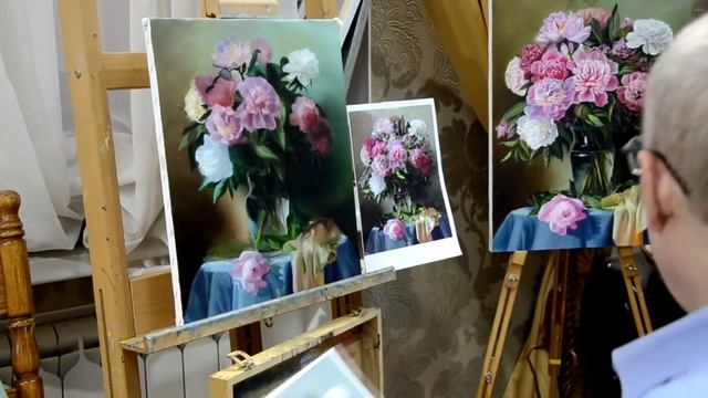 Занятие в школе живописи #4 смотреть онлайн