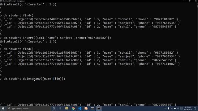 #9 Python MongoDB Delete Documents