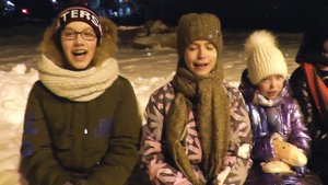 Зима Красавица (средняя группа "Папины Дети")