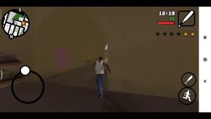 Убегаем от полиции и ищем баги в gta san andreas mobile