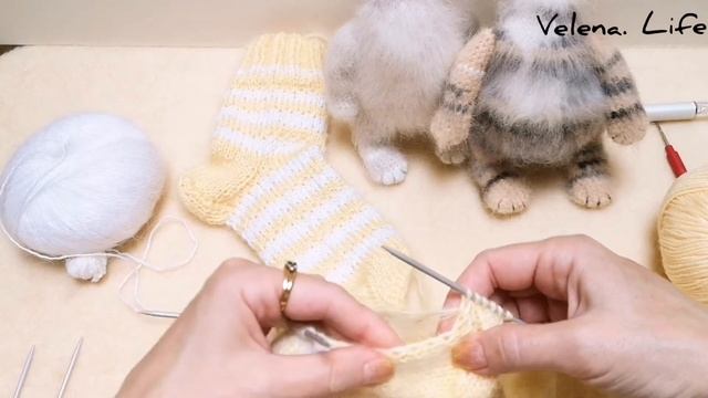 Носочки с идеальной посадкой // без клиньев //очень просто / 2 часть мастер класс смотреть онлайн