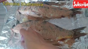 Рыба в духовке в фольге с овощами // как приготовить рыбу вкусно // рыбалка 2021/ Сазан и картофель