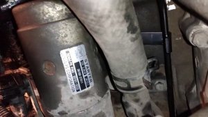 Замена шланга генератора вакуумного насоса на туксон