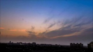 天空是眼睛的麵包---試著用 NIKON P600 做縮時攝影