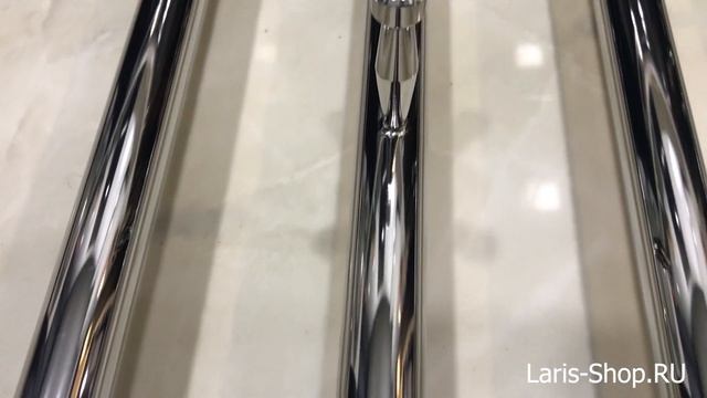 Водяной полотенцесушитель Laris Ларис П 500х1200 из нержавеющей стали - Laris-Shop.RU смотреть онлайн