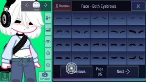 как сделать глаза?// gacha club// tutorial