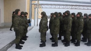 Военная часть в Свердловской области - Елань - 17 января 2016 года
