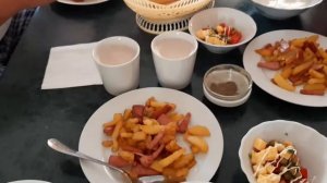 🍲 Как кормят на базе "Заря" в Приморске? Питание в столовой. Азовское море лето 2020. Обзор Poly