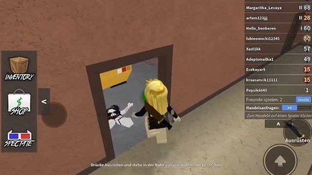 Победа за Мардера в мардере (Murder Mystery 2) #roblox #тренды #trending #тренд #murdermystery