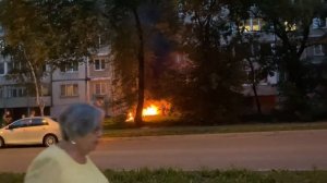 пожар Вяземская 1 Хабаровск , пожарные прибыли через 6 минут