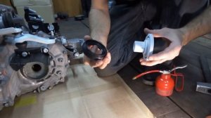 Установка сальником с помощью оправок на E154F