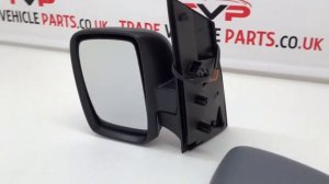 Citroen Dispatch Fiat Scudo Peugeot Expert 2007-2016 Toyota Proace 2013-2016 Door Mirror Primed Lef