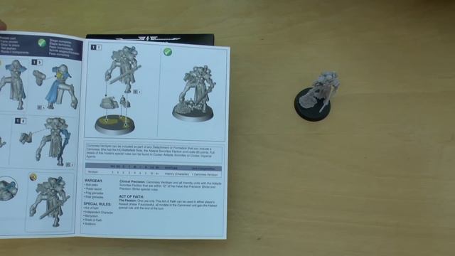 Sisters of Battle - Canoness Veridyan - Review (WH40K) смотреть онлайн