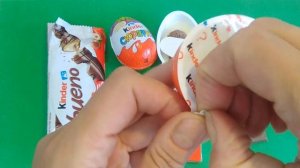 Kinder Chocolate Maxi Kinder Country Kinder Bueno Kinder Surprise Egg Kinder Joy. ASMR