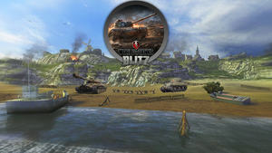 Первый бой в Тэнкс Блиц!