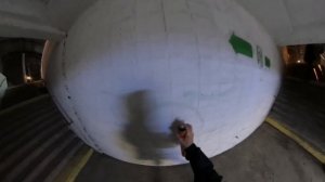 Влог графомана. Новогодний граффити тэггинг, ночной покрас