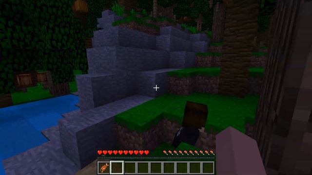 НУБ И ПРО ВЫЖИВАЮТ НА ОСТРОВЕ В ОКЕАНЕ С ШАЙЛУШАЕМ SMURF CAT В МАЙНКРАФТ