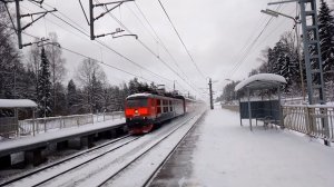 Скоростные поезда на Ленинградском направлении часть 2.