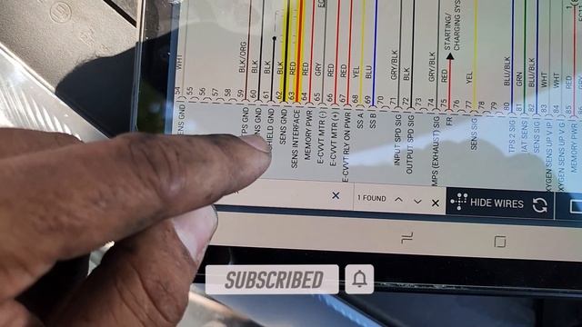 2016 Hyundai Sonata with a P1326 Knock Signal range/performance code