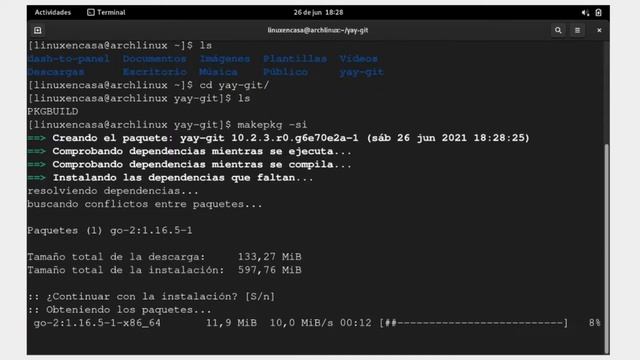 Cómo Instalar Yay ? y ?Pamac en Arch Linux [AUR Helpers] [V195] смотреть онлайн
