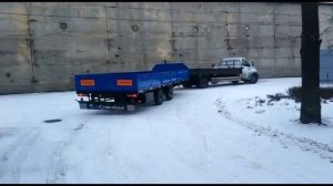 Бортовой тандем прицеп для Газон Некст 8490Т1