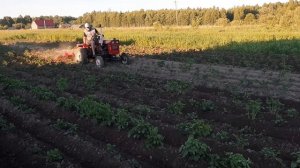 Обработка картофеля #синтайXT160