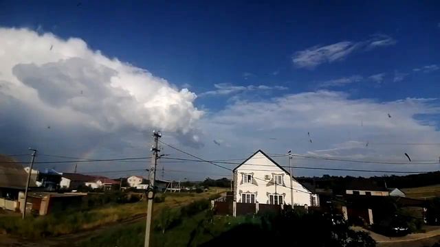 Невинномысск. 27.06.2023. Таймлапс. Радуга. Облака. смотреть онлайн