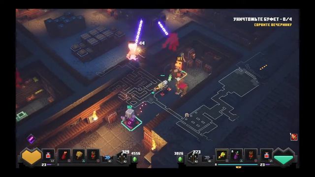 Minecraft Dungeons - All Bosses + Cutscenes (DLC ) ЗАЛЫ ВЫСОКООБЛАЧЬЯ ВЫЖИВАНИЕ ТРОЛЛИНГ МАЙНКРАФТ! смотреть онлайн