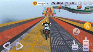 Superhero Bike Stunt GT Racing - Mega Ramp Games - New Hero Unlocked