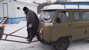 Самый простой отвал для УАЗ (2)