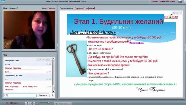 Графина Ирина Мотивационное рекрутирование 08 06 2016 смотреть онлайн