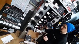 Авто акустика Nakamichi NSE xx17. Сравнение, слушаем на стенде + распаковка обзор тест CS607.