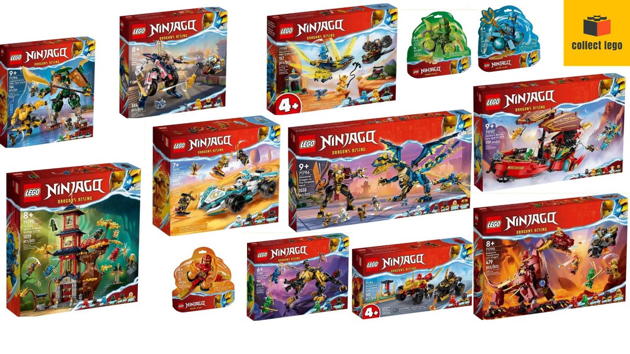 COLLECT LEGO Summer sets 2023 Обзор летне коллекции ЛЕГО 2023