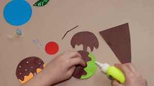 Как сделать мороженое из бумаги, детские простые поделки своими руками