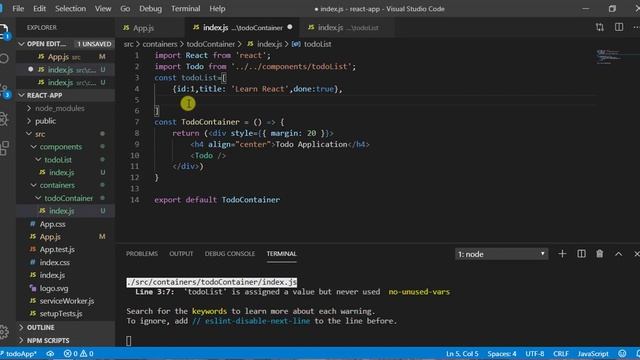 Display Todo-List | Todo List | || React Project - part 1 || Deploy in Github for freeTutorial
