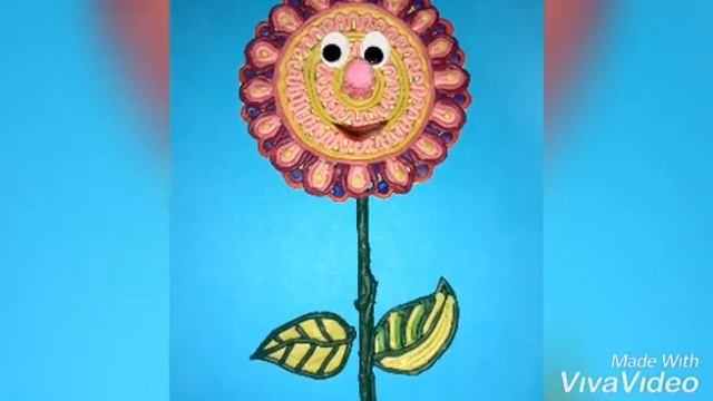 28 марта день чего-то на палочке #цветы из пластилина. #Анимация смотреть онлайн