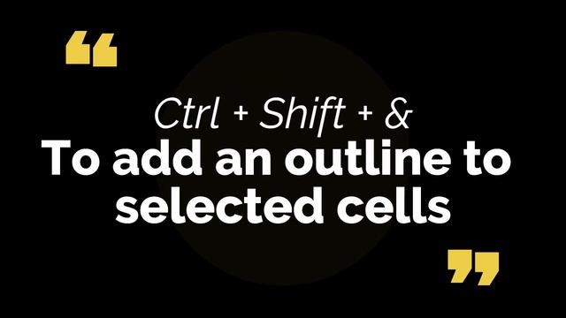 Excel Cell Formatting Shortcuts #excelbasics #excelforbegginers #exceltutorial #exceltips