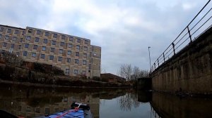 Kayaking on the River Foss in the Story Drop Stitch Inflatable Kayak