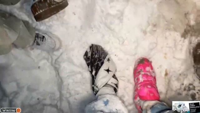 парадеевич провалился под снег | потерял обувь смотреть онлайн