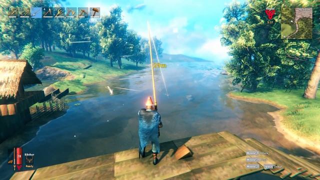 Valheim How to get a Fishing Rod & How to Fish смотреть онлайн