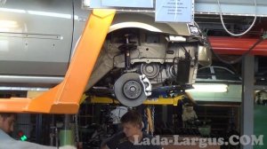 Сборочный конвейер B0 - производство Лада Ларгус