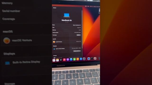Macbook Air M1 13 inch 2020 8-Core CPU Ram 8GB SSD 256GB MGN63 A2337 EMC 3598 смотреть онлайн