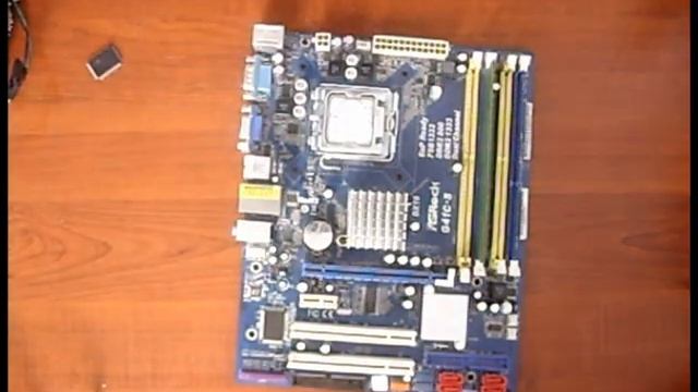 ASRock G41C-S Motherboard is not turn on. The problem with multicontroller смотреть онлайн