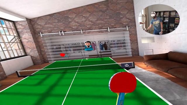 Сыграем в Eleven table tennis? Лучший симулятор настольного тенниса в VR!