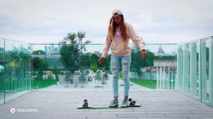 Как танцевать на лонгборде? Учим элемент Backwards Cross Step