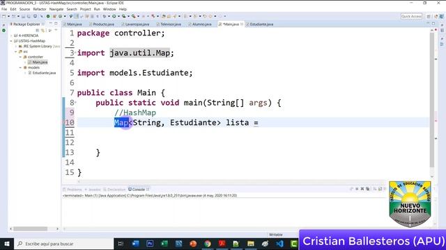 Listas Map y HashMap con Objetos en Java PARTE 1/5 смотреть онлайн