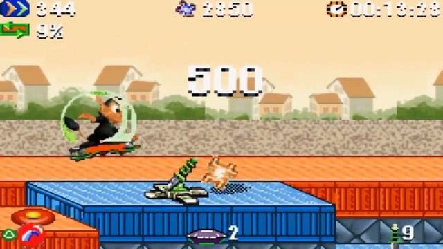 Полное прохождение Кузя Суперагент 2 GBA